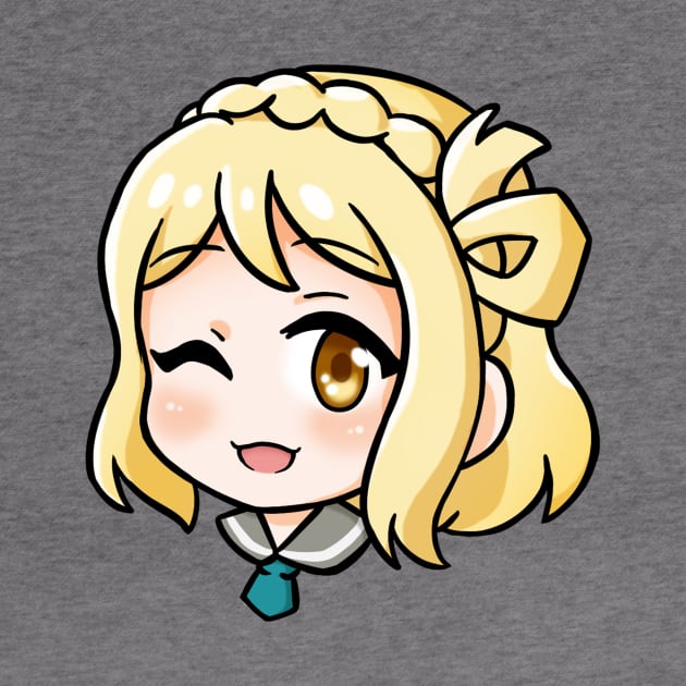 Aqours chibi - Mari by koomalaama